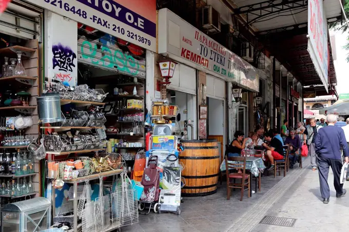 Greece Athens Athinas Street