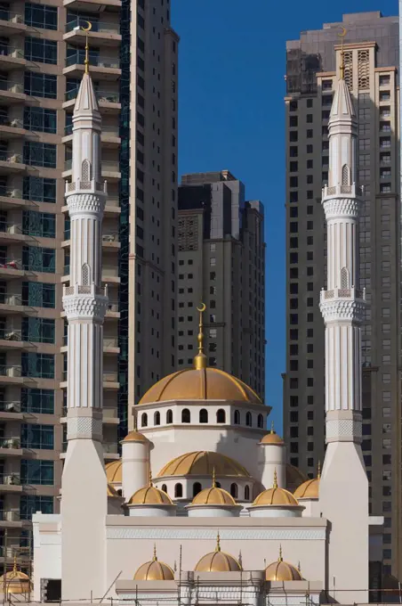 UAE, Dubai, Dubai Marina, marina mosque