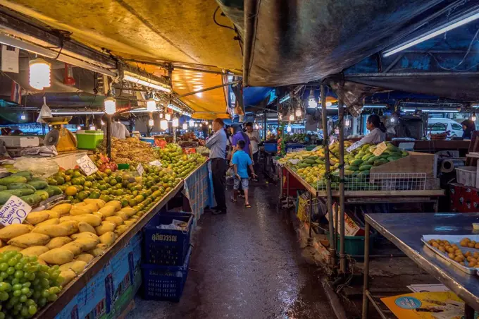 Market in Krabi, Thailand