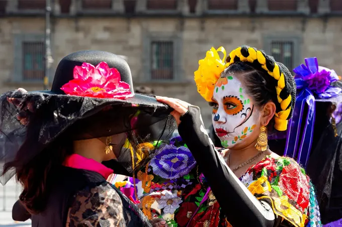 Mexico, Mexico City, Dia de Muertos