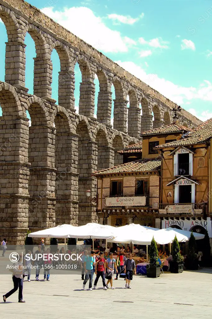 Acueducto Roman acueduct Segovia, Castile and León, Spain