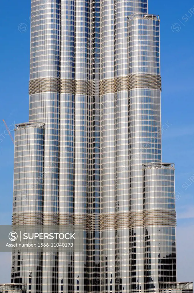 Burj Khalifa, tallest building in the world (828m), Dubai, United Arab Emirates, Persian Gulf.