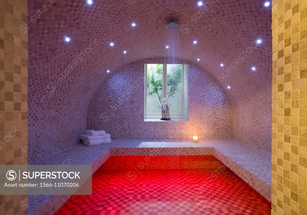 London house Hammam steam room.