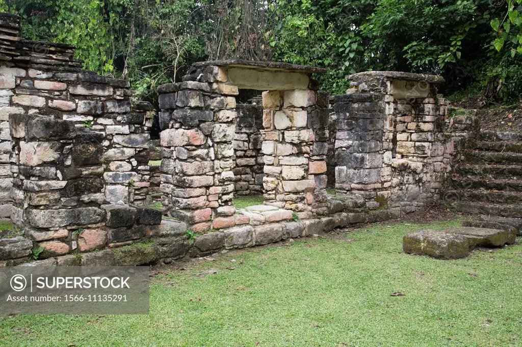 Structure 12, Yaxchilan, Mayan Archaeological Site, Chiapas, Mexico