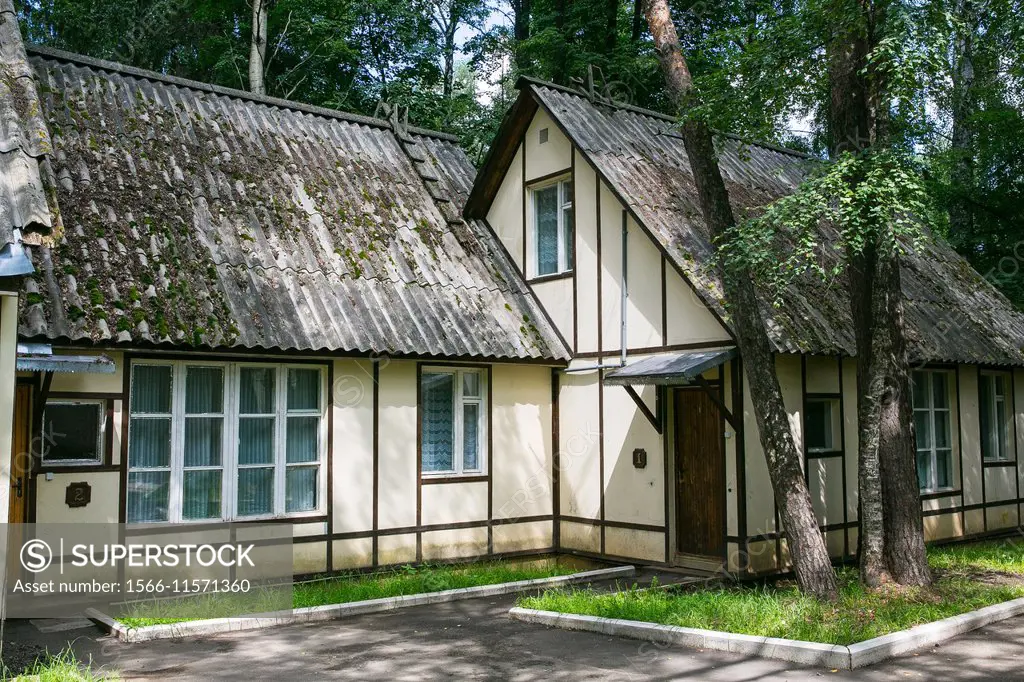 Old house, Moscow region, Russia.