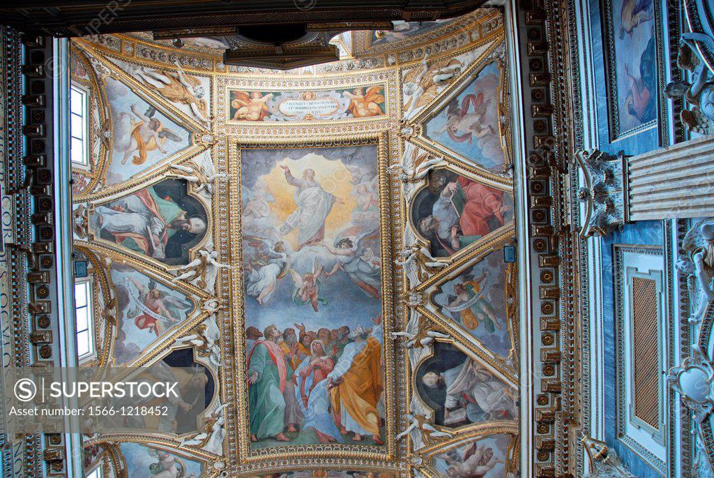 Interior Of The Chiesa Di Santa Maria Ai Monti, Also Known As Madonna ...