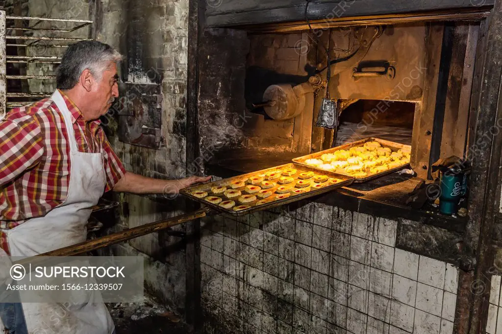 Fresh bread from El Bolero bakery in Santa Rosalia, Baja California, Mexico.