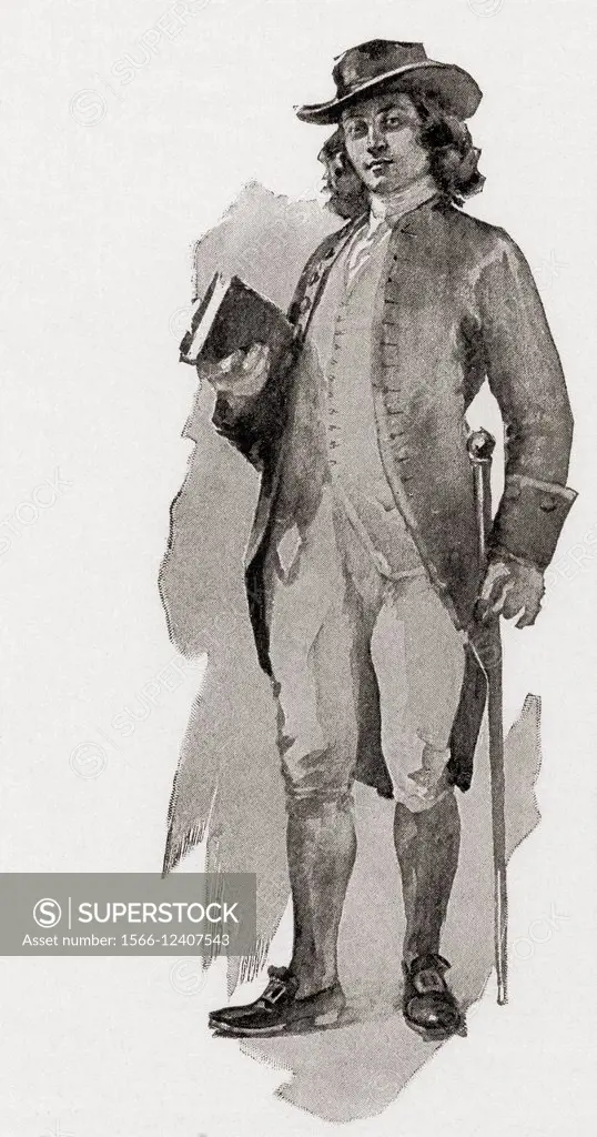 Nathan Hale in the type of clothing he would have worn during his duties spying on the British. Nathan Hale, 1755-1776. Soldier for the Continental Ar...