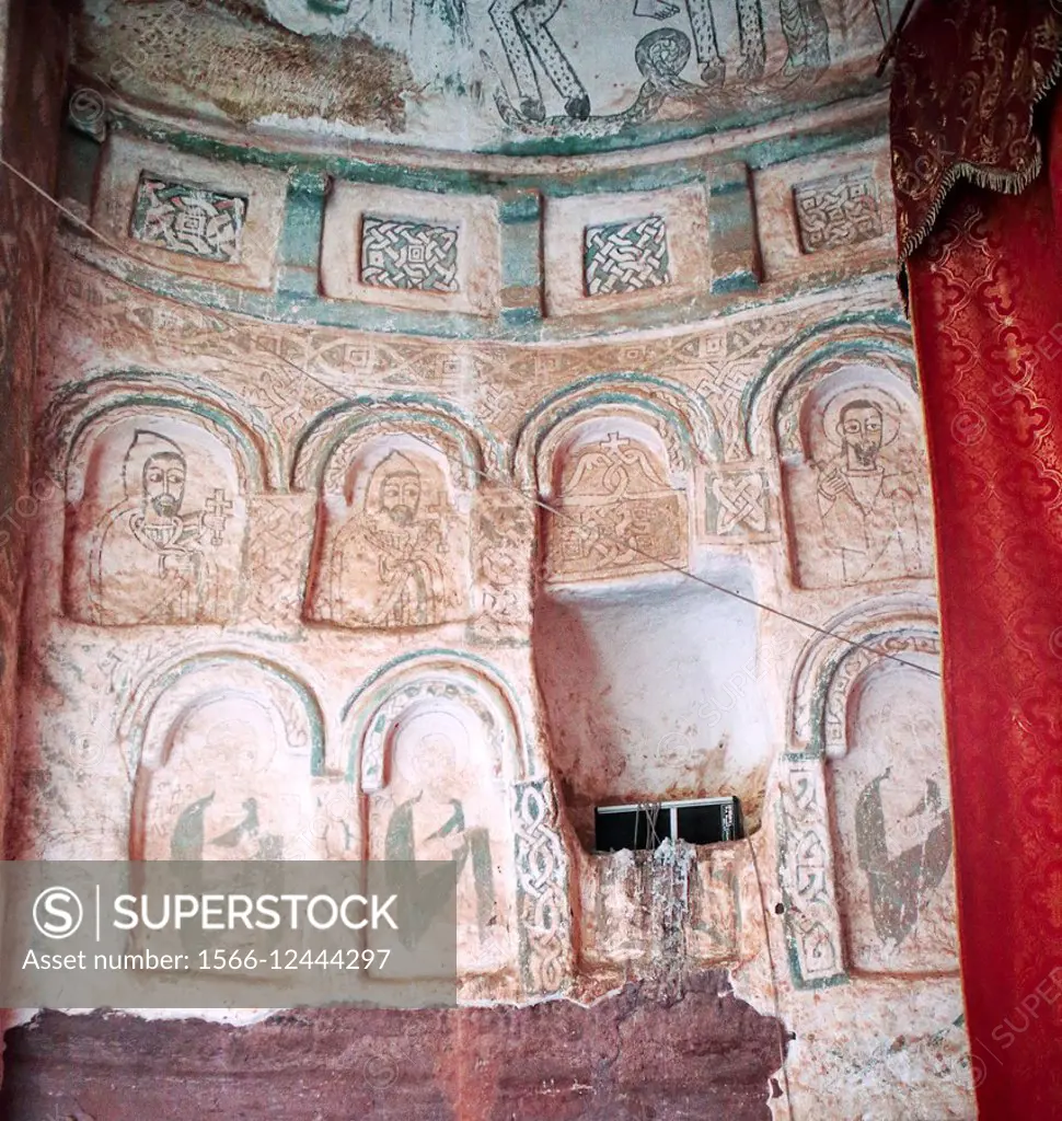 Abuna Abraham Debre Tsion rock church, Degum village, Tigray region, Ethiopia.