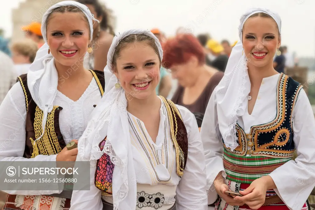 Serbian traditional outlet clothing