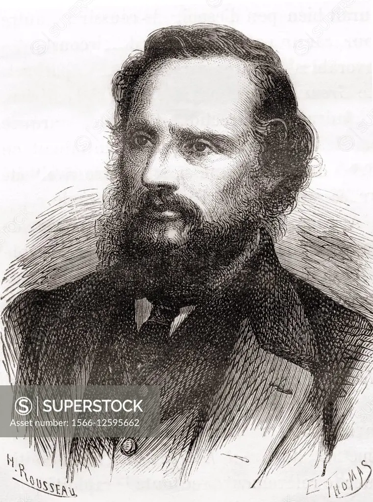 William Thomson, 1st Baron Kelvin, 1824-1907. British mathematical physicist and engineer. From Les Merveilles de la Science, published c. 1870.