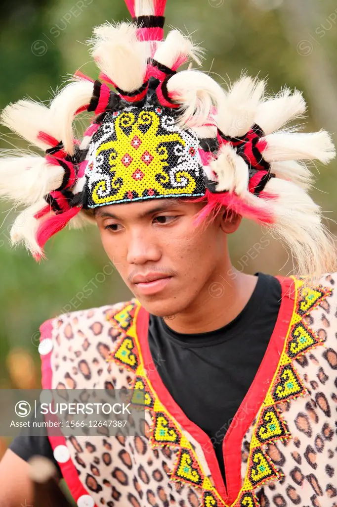 Dayak traditional Costumes, kuching, sarawak