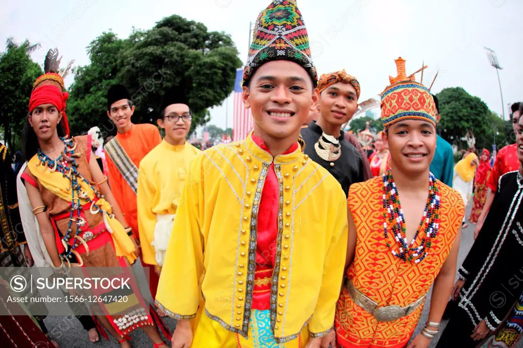 Dayak traditional Costumes, kuching, sarawak