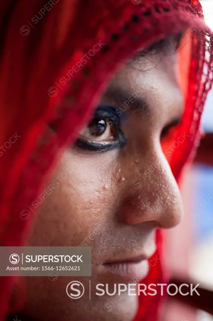 Hijra people waiting for customer in Airport railway station in dhaka. Hijra community in Bangladesh living in poor condition.In recent the Bangadeshi government´s initiative to hire the hijras as traffic police has received high praise from Bangladeshis on the web.