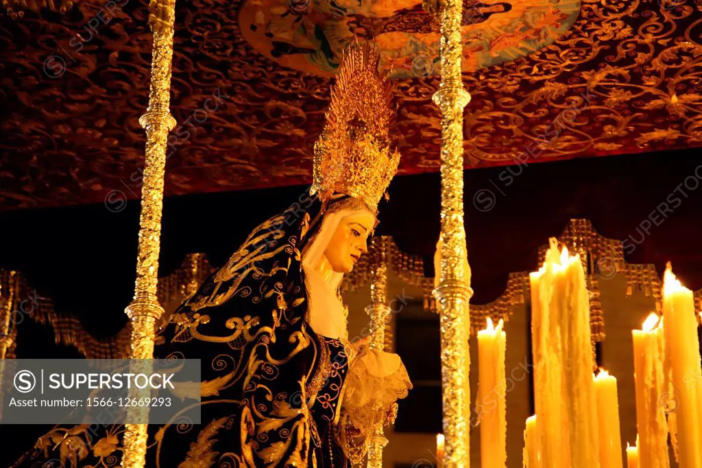 Holy Week procession in Seville, Spain