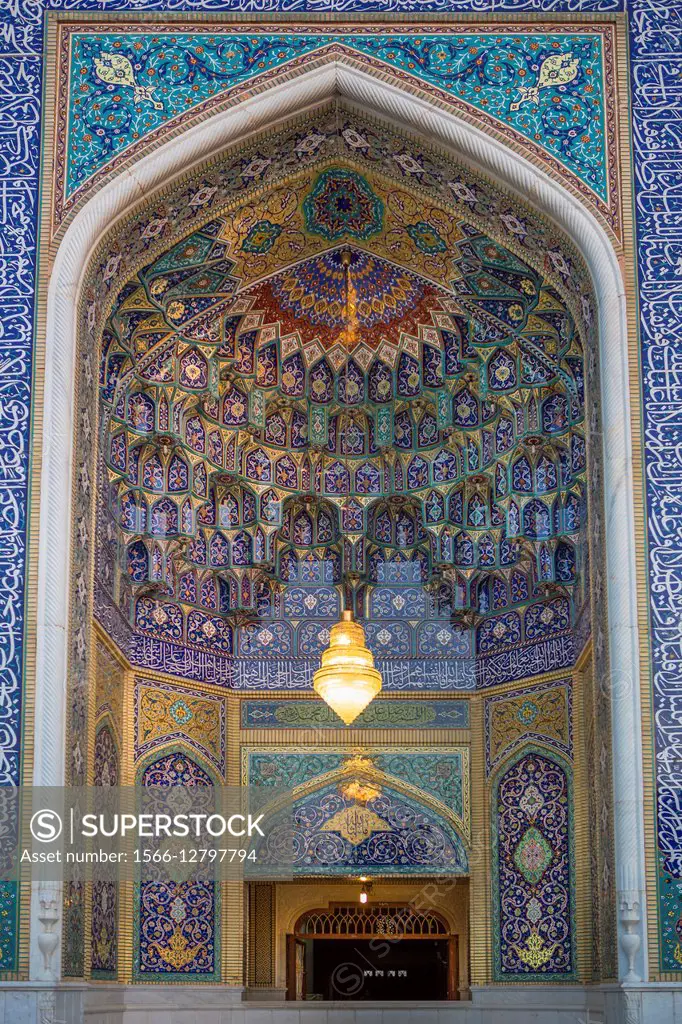 Iran, Shiraz City, Shah-e Cheragh Sanctury. - Superstock