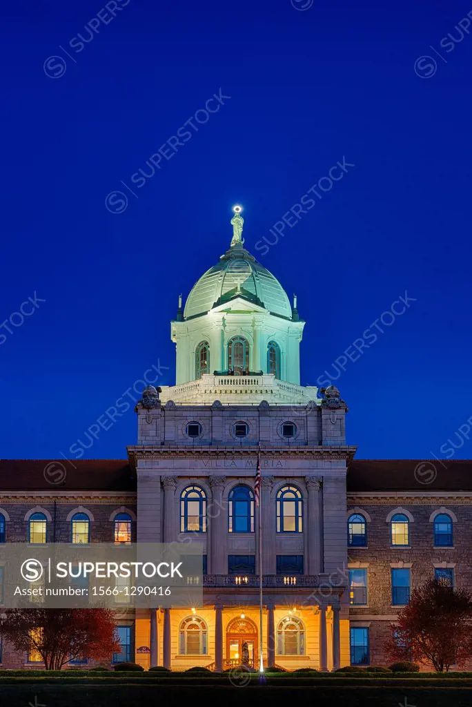 Villa Maria Hall, Immaculata University, Pennsylvania, USA.