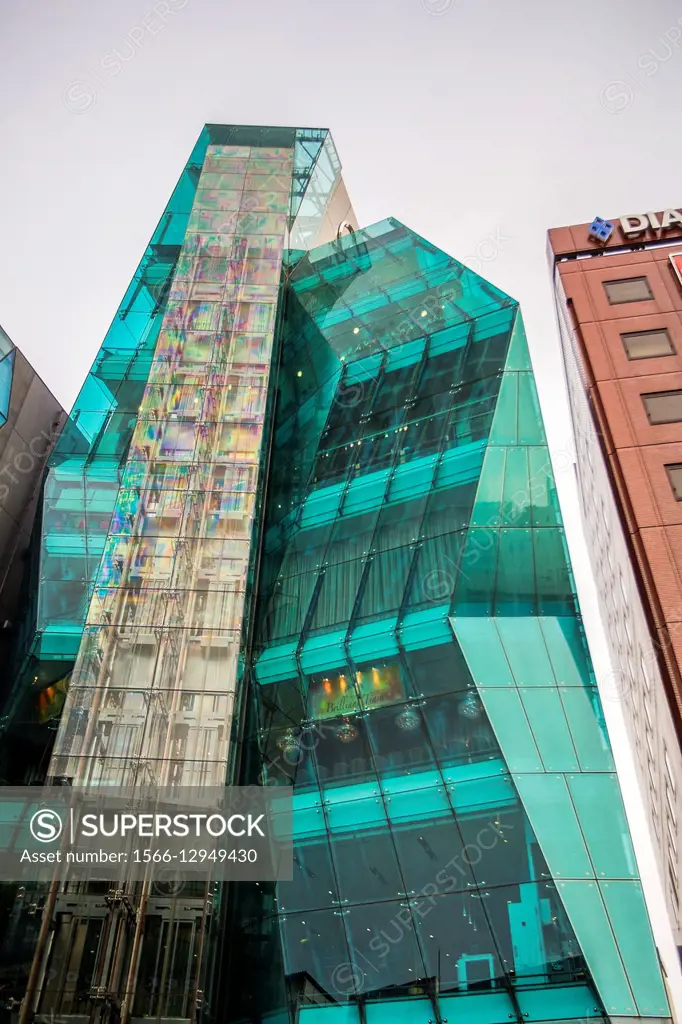 Japan, Tokyo City, Shibuya District, The Iceberg Bldg. , Cityscape.