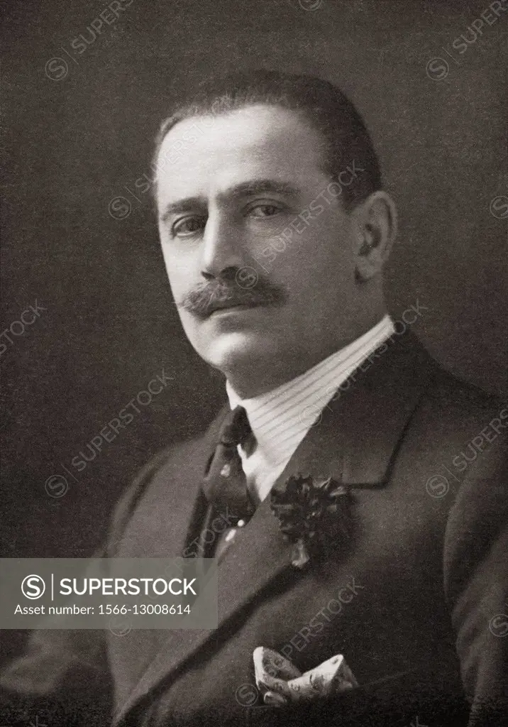 Hugo Hirst, 1st Baron Hirst , 1863-1943, aka Sir Hugo Hirst, Bt. German-born British industrialist. Co-founder of General Electric Company, or GEC. Fr...