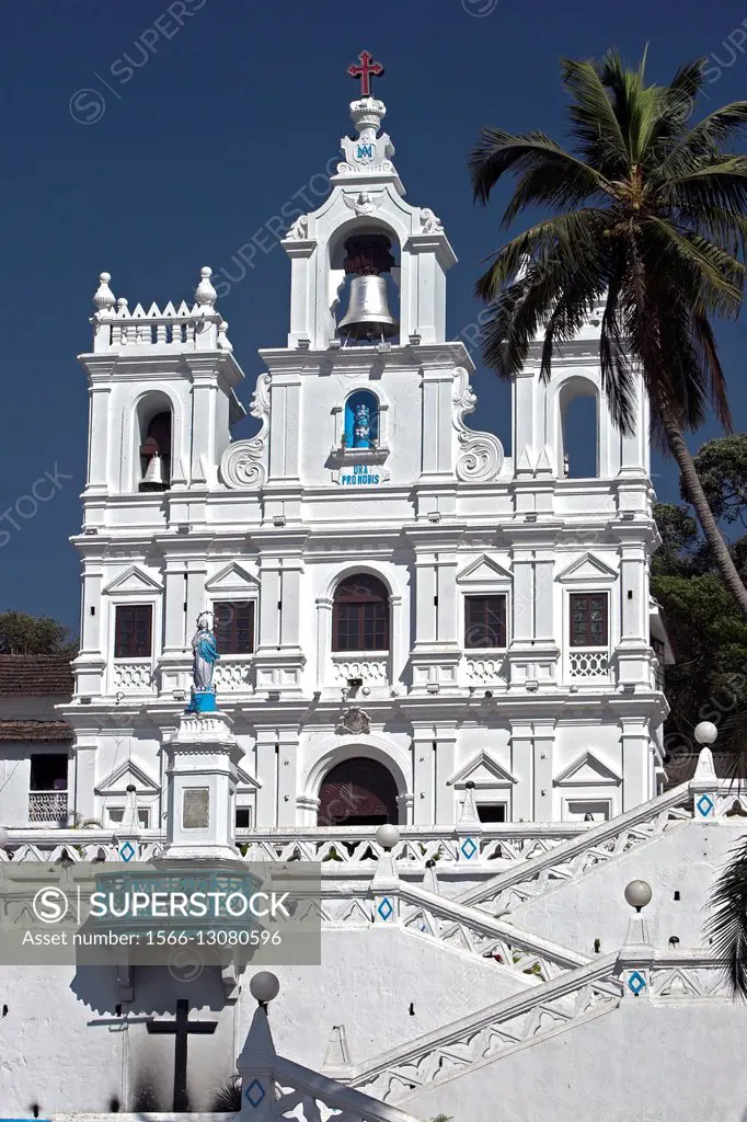 Church of Our Lady of the Immaculate Conception Panjim Goa India.