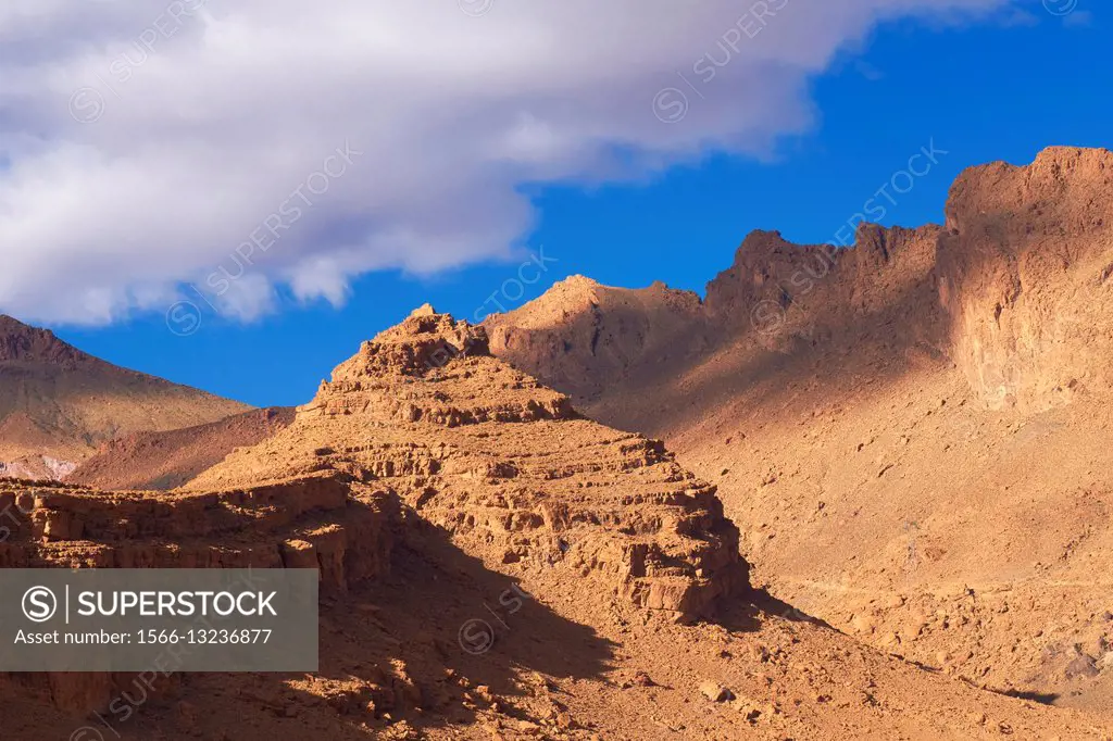 Ziz River, Oued Ziz, Gorges du Ziz, Ziz Valley, Ziz Gorges, Tafilalet region, Morocco, North Africa.