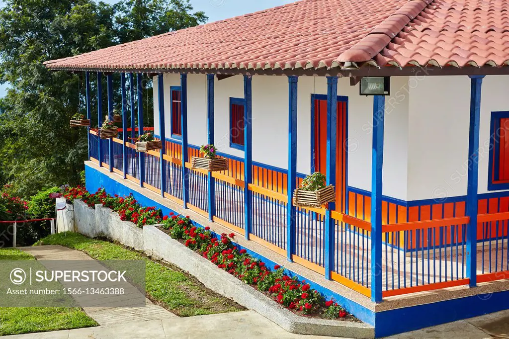 Hacienda San Alberto, Cafetal, Coffee plantations, Coffee Cultural Landscape, Buenavista, Quindio, Colombia, South America