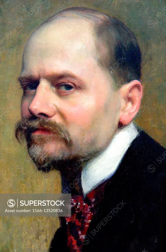 Portrait of Emile FRIANT (1863-1932), painter