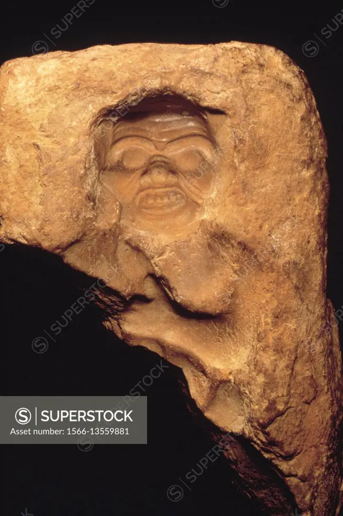 Ter (Osmanabad) Maharashtra. Terracotta mould of human figure.