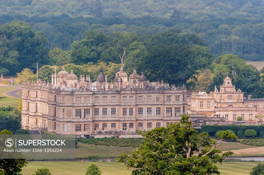 Longleat House in Wiltshire , England , Britain , Uk.