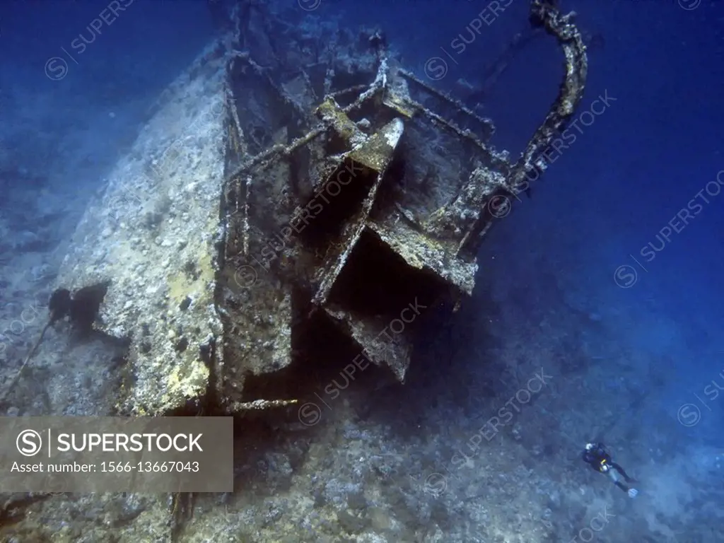 Shipwreck, Brother islands, Red Sea