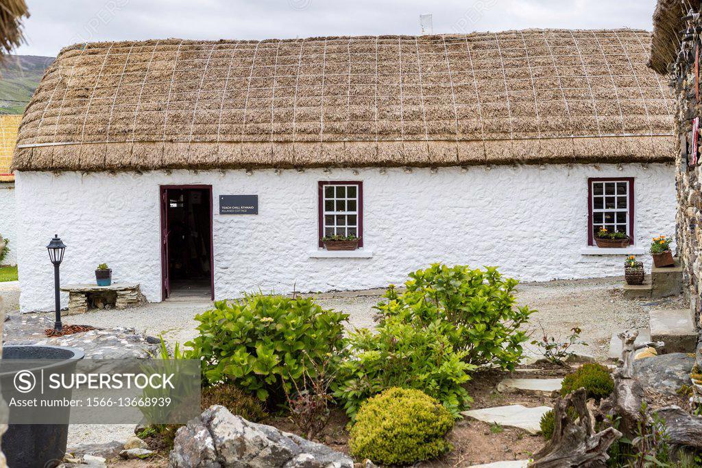 Glencolmcille Folk Village, county Donegal, Ireland, Europe. - SuperStock