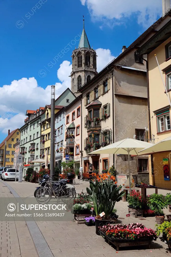 Rottweil Hochbrücktorstrasse Kapellenkirche.