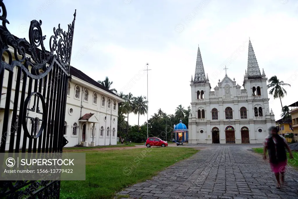 Basilica of Santa Cruz Fort Kochi Kerala India SuperStock