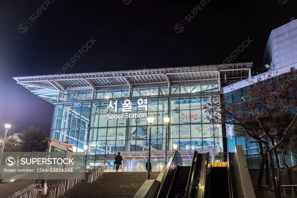 Seoul station, Korea