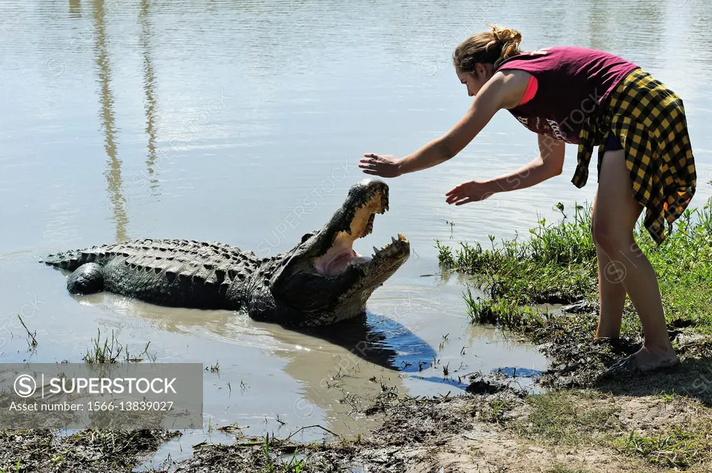 young woman working at Gator Country Wildlife Adventure Park