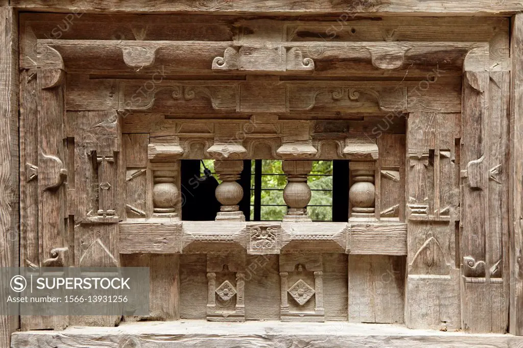 Tripura Sundari Temple, Kullu Valley, Naggar, India.