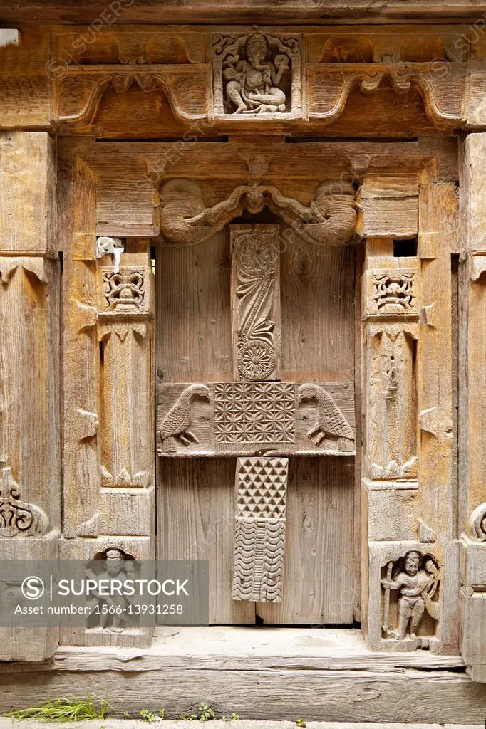 Tripura Sundari Temple, Kullu Valley, Naggar, India.