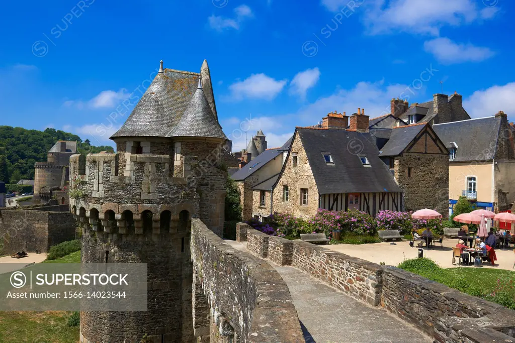 Fougeres, Ille-et-Vilaine, Bretagne, Brittany, France.