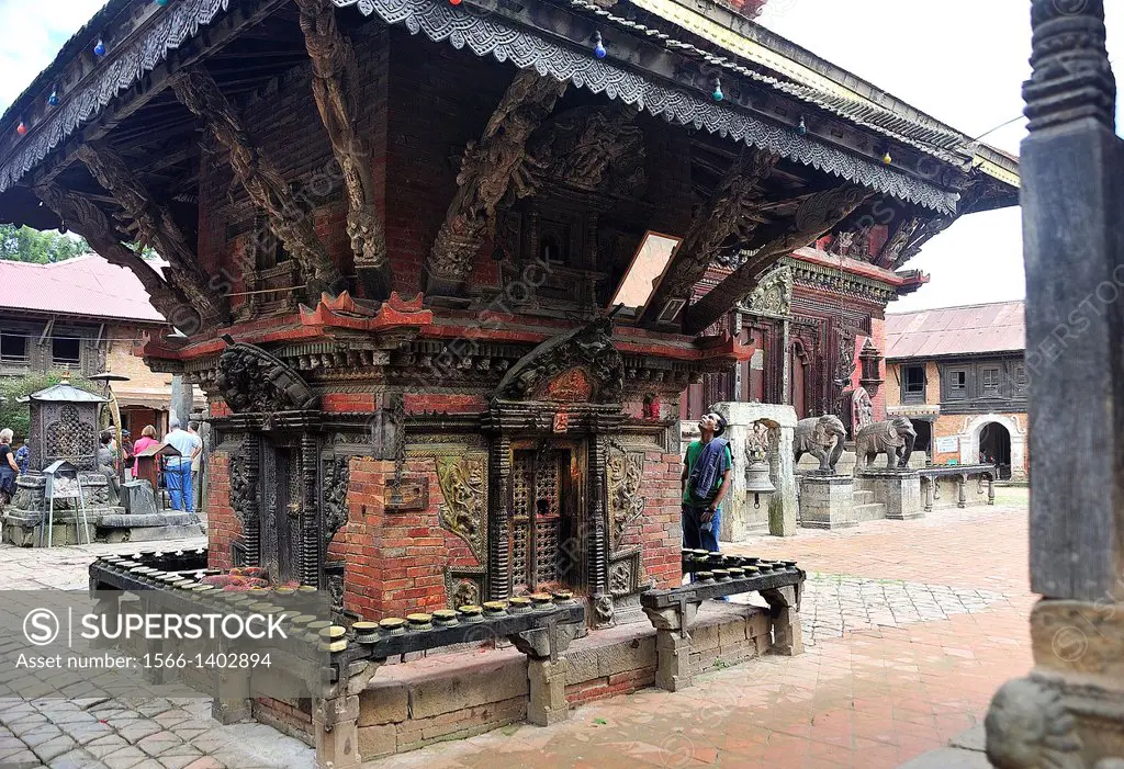 Changunarayan Hindu temple, Kathmandu Valley, Nepal