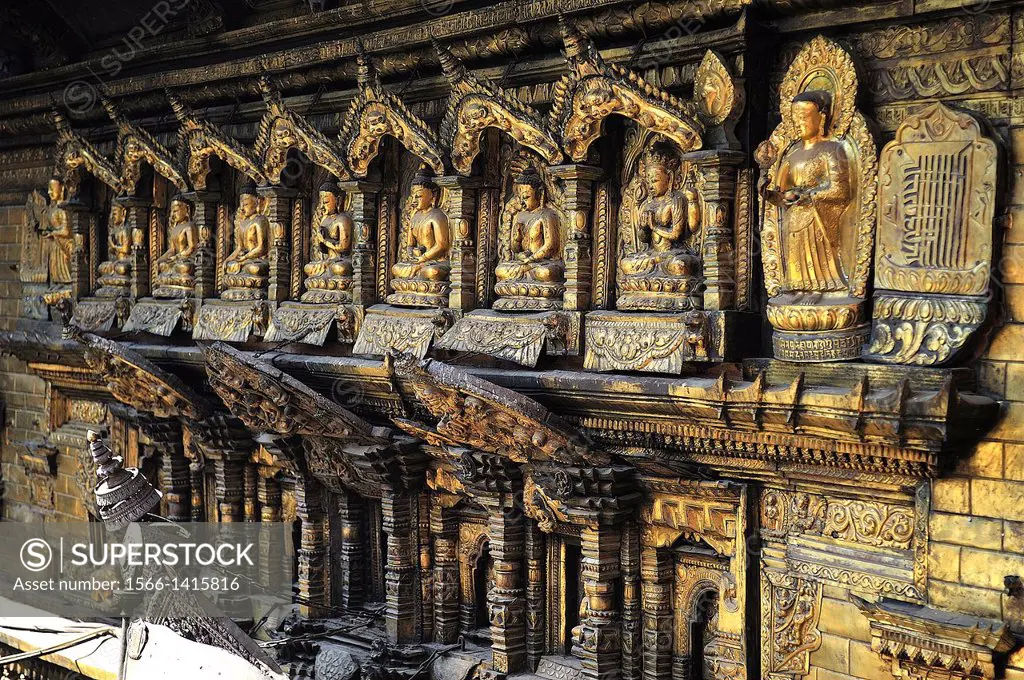 Buddhist Golden Temple, Patan, Nepal