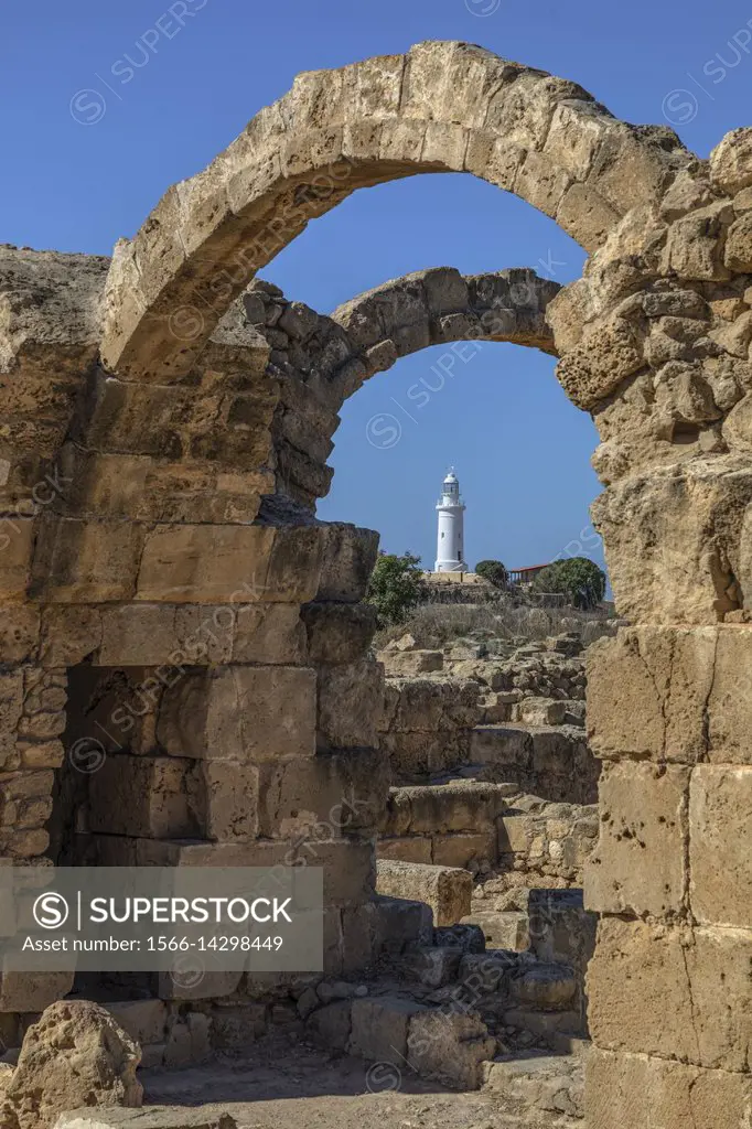 Paphos Archaeological Park, Paphos, Cyprus.