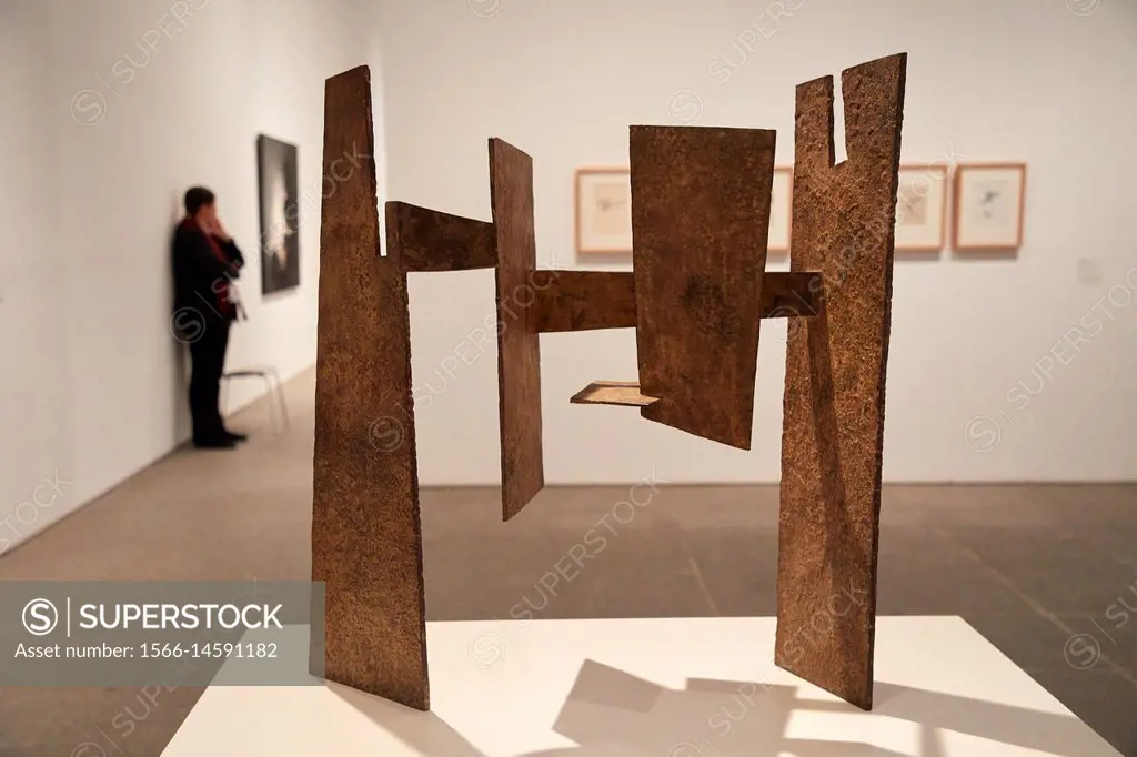 Wind Comb I, 1952, Eduardo Chillida, Museo Nacional Centro de Arte Reina Sofia, Madrid, Spain, Europe