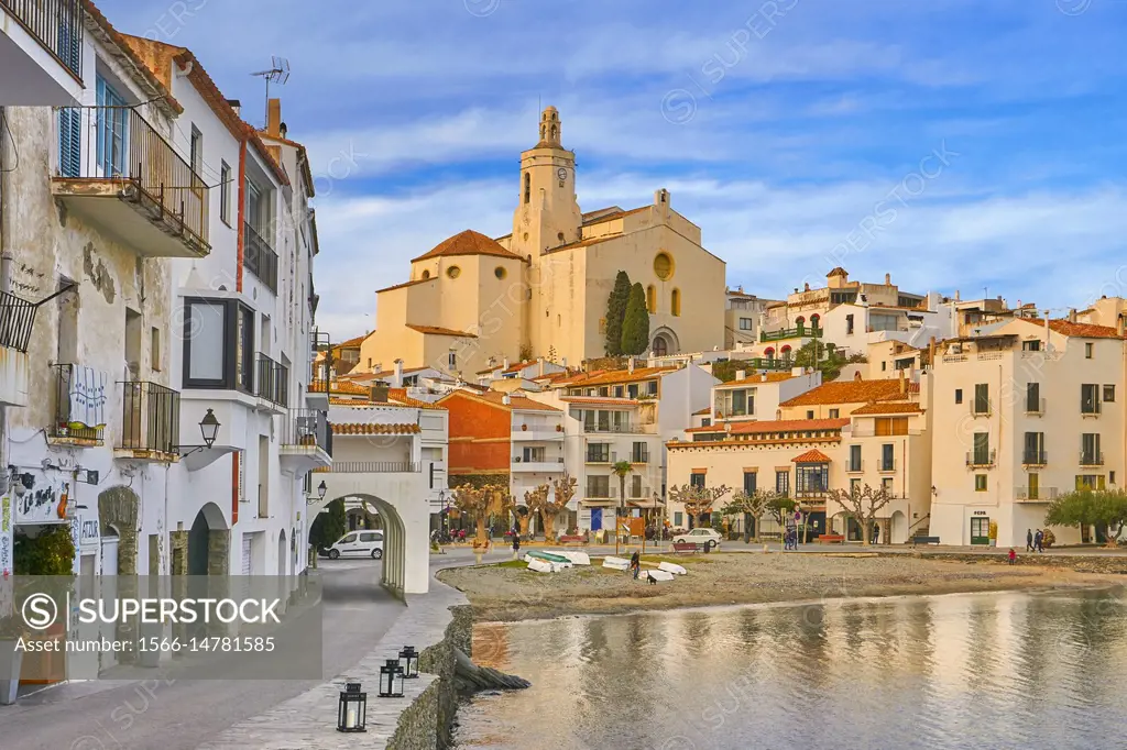 Cadaques fishing village, Costa Brava, Catalonia, Spain.