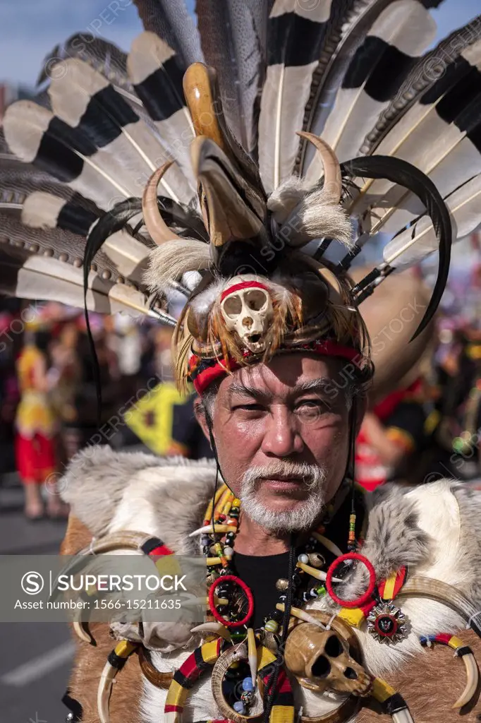 State level Gawai Dayak Parade (Niti Daun) in Kuching, Sarawak