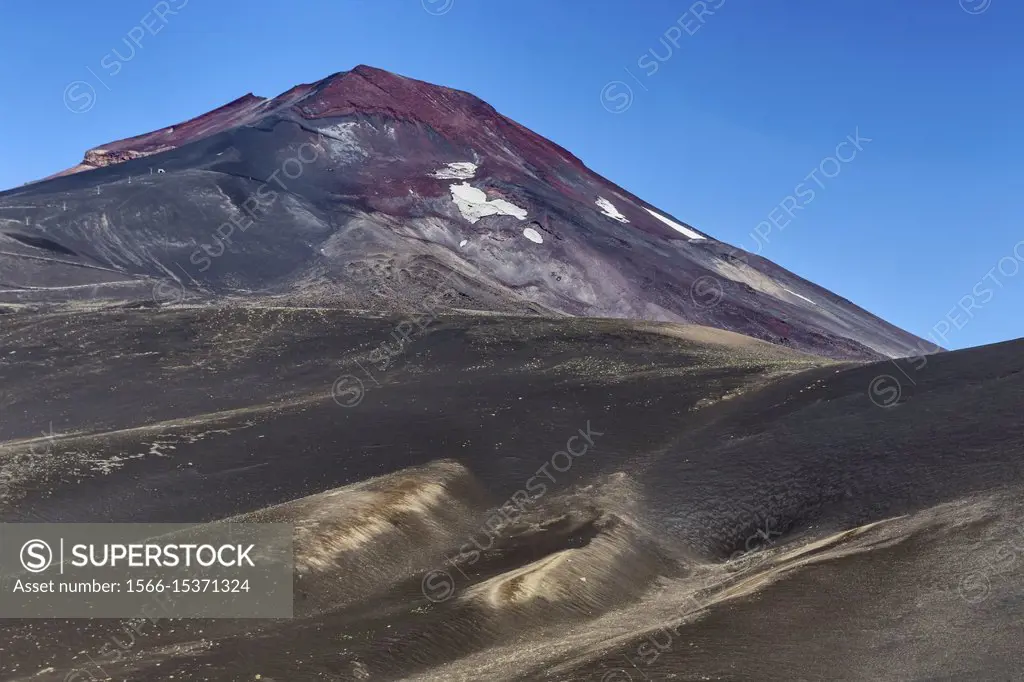 Lonquimay volcano, Reserva Nacional Malalcahuello-Nalcas, Araucania region, Chile.