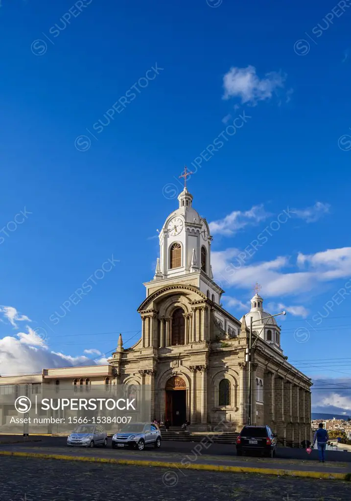 Church of San Antonio, Riobamba, Chimborazo Province, Ecuador.