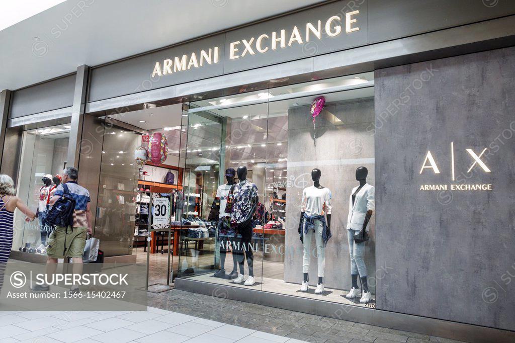 Florida Miami Kendall Dadeland Mall shopping Armani Exchange