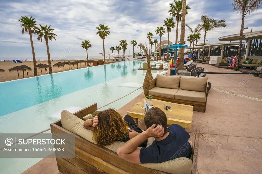 Marina Beach Club. Valencia. Comunidad Valencia. Spain. Europe.