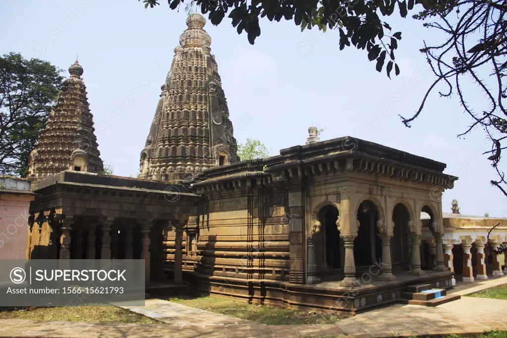 Lord Shiva temple at Panchganga Ghat Kolhapur, Maharashtra.