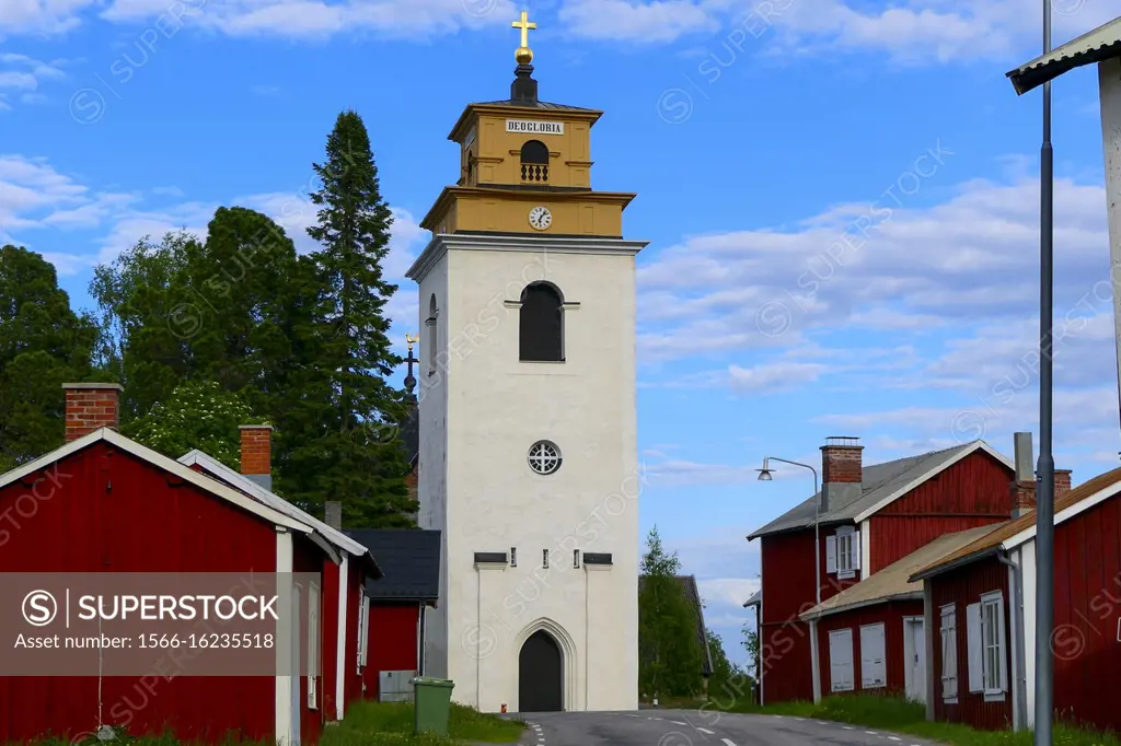 Lulea, Sweden The Nederlulea Church in Gammelstaden or Gammelstad, a locality in Lulea Municipality, Norrbotten County and known for the Gammelstad Ch...